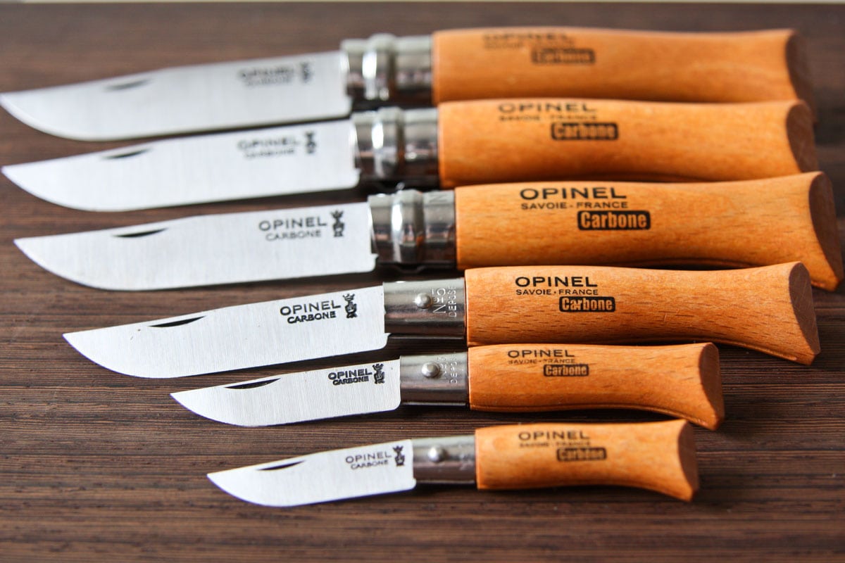 Opinel-Messer mit Holzgriff Klappmesser mit 8 cm Klingenlänge bei Carl Tode in Göttingen
