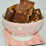 Schokoladen Fudge Karamell Konfekt Schoko Toffee leicht selbst gemacht