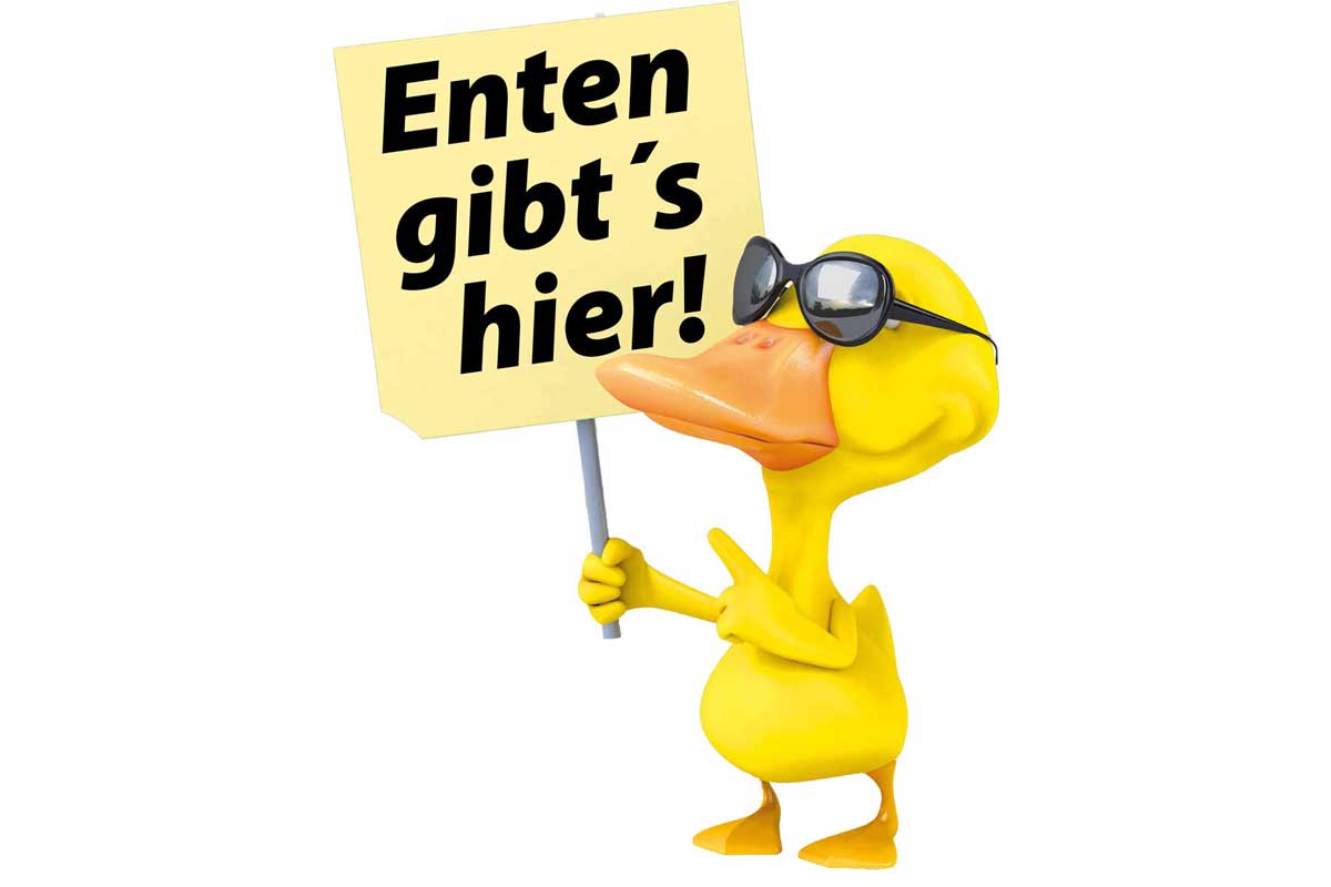 12. Göttinger Entenrennen 2014 Carl Tode ist Sponsor und Vorverkaufsstelle