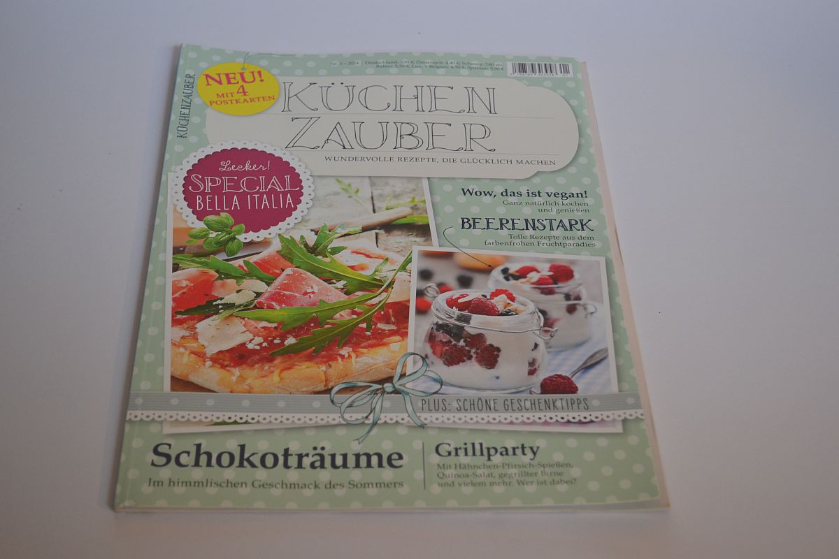 Rezension Küchenzeitschrift, Küchenzauber, neu, Carl Tode Göttingen