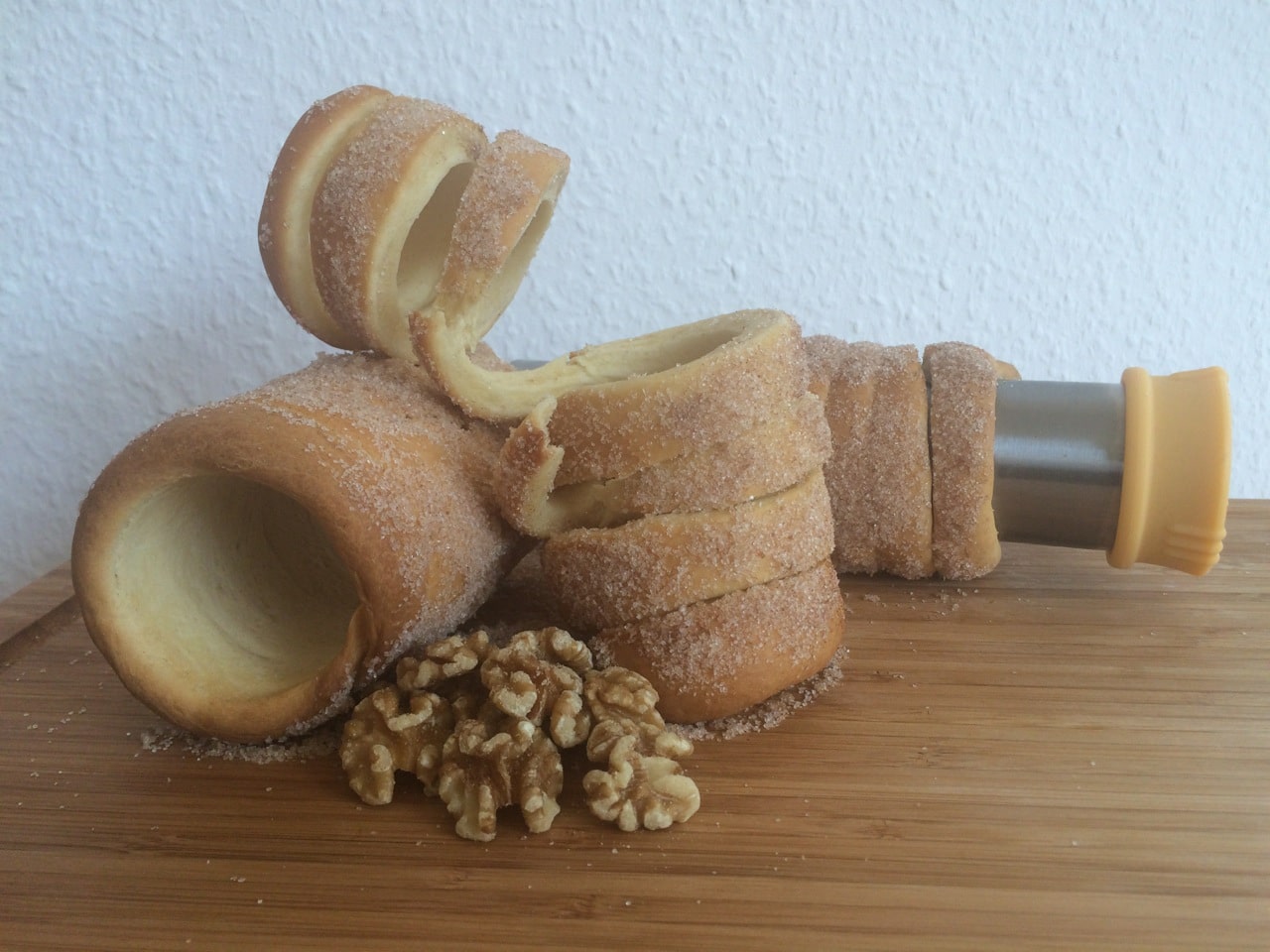Backen Sie traditionellen Baumkuchen zuhause, mit der Form von Tescoma, Testbericht von Carl Tode Göttingen