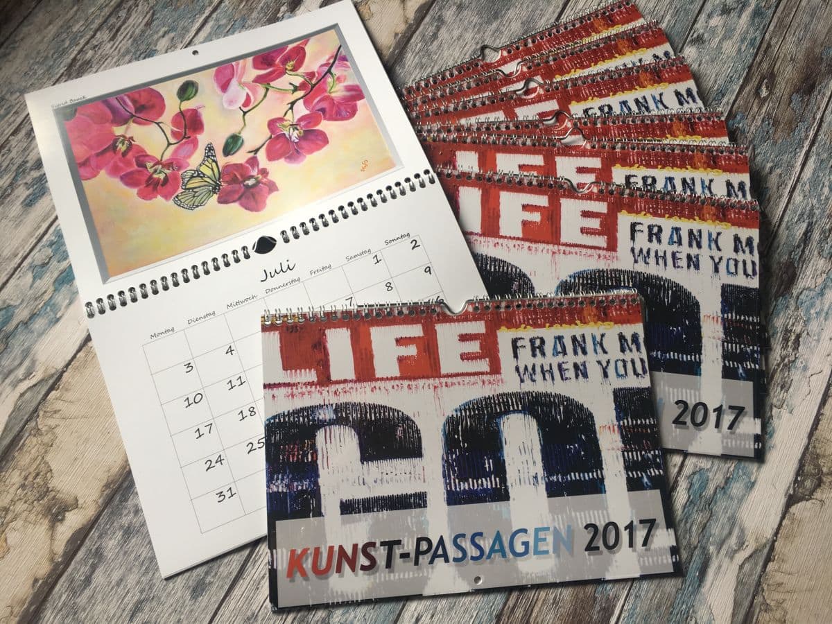 Kalender, Kunst-Passagen, Charity, Carl Tode Göttingen, Hospiz Hann. Münden