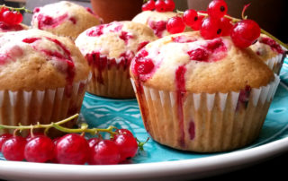 Muffins, backen, Johannisbeeren, Rührteig, Carl Tode, Göttingen