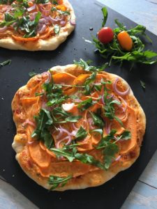 Süßkartoffel, Pizza, backen, homemade, Flammkuchen, Carl Tode, Göttingen