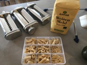 Pasta, Nudelmaschine, KitchenAid, Nudelwalzen, Röhrennudelaufsatz, Küchenmaschine, Carl Tode, Göttingen