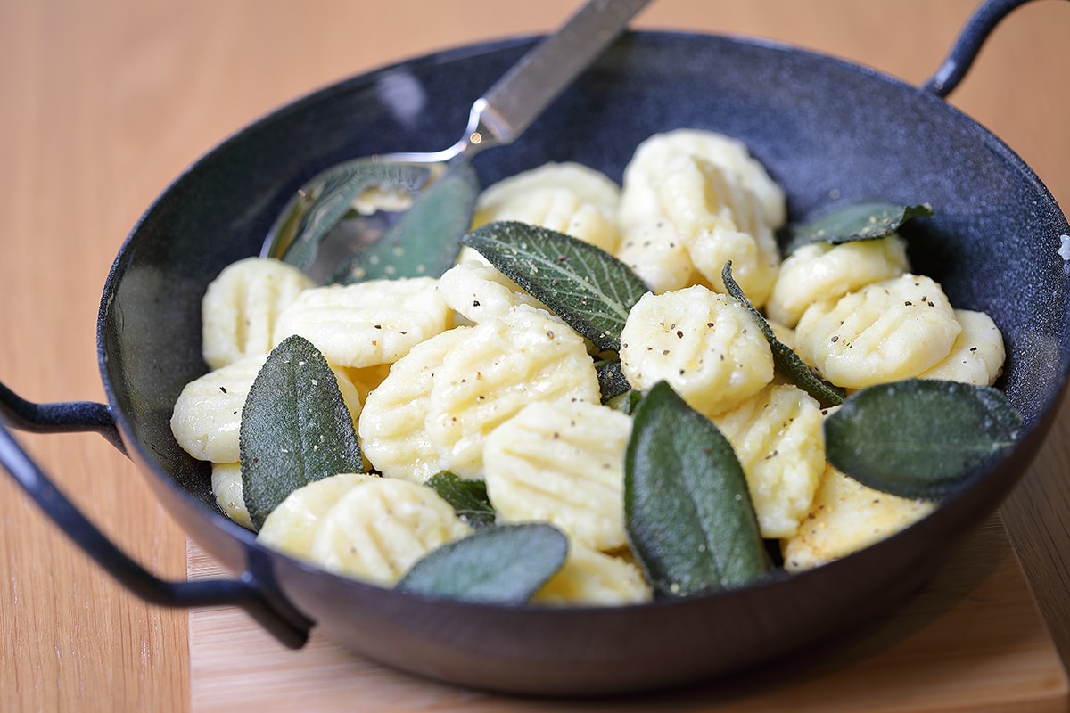 Gnocchi, mehlig kochende Kartoffeln, Ei und glutenfrei